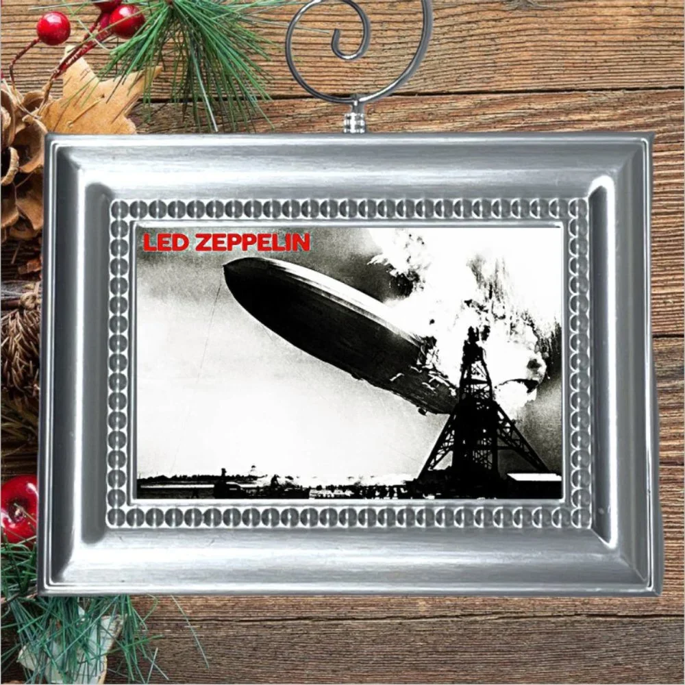 Led Zeppelin Rock Band‎ Christmas Tree Ornament